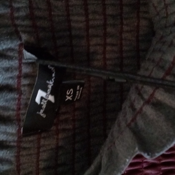 Seven For All Mankind Dress faux leather TAG TAGS TAGS - Picture 6 of 10